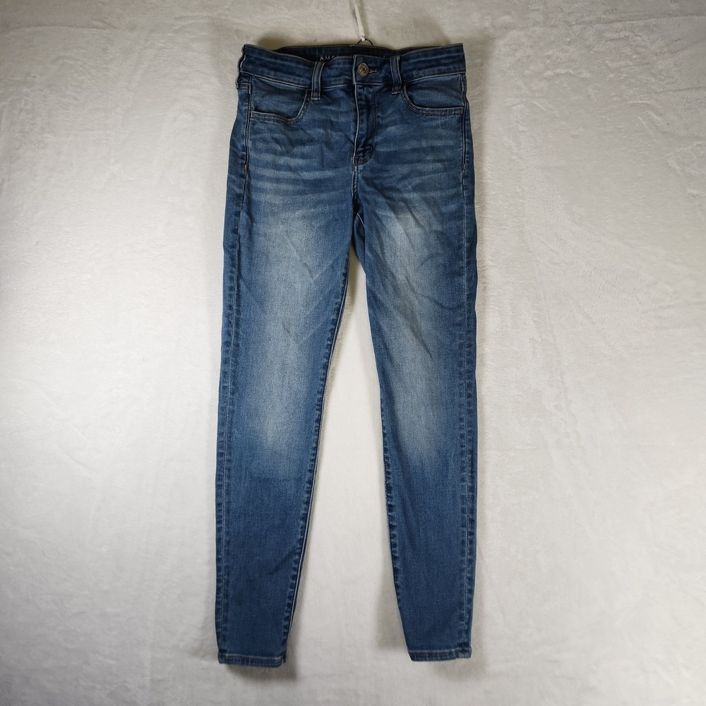 American Eagle NE(X)T Level Stretch High‎ Waisted Jeggings Jeans Womens